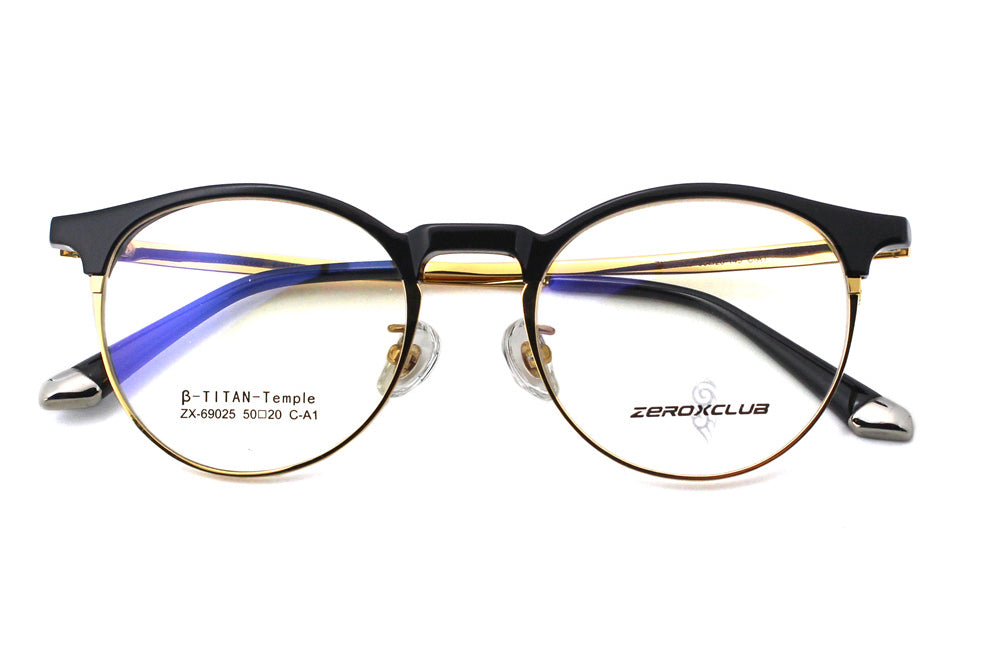 Jet Black with Polished Gold