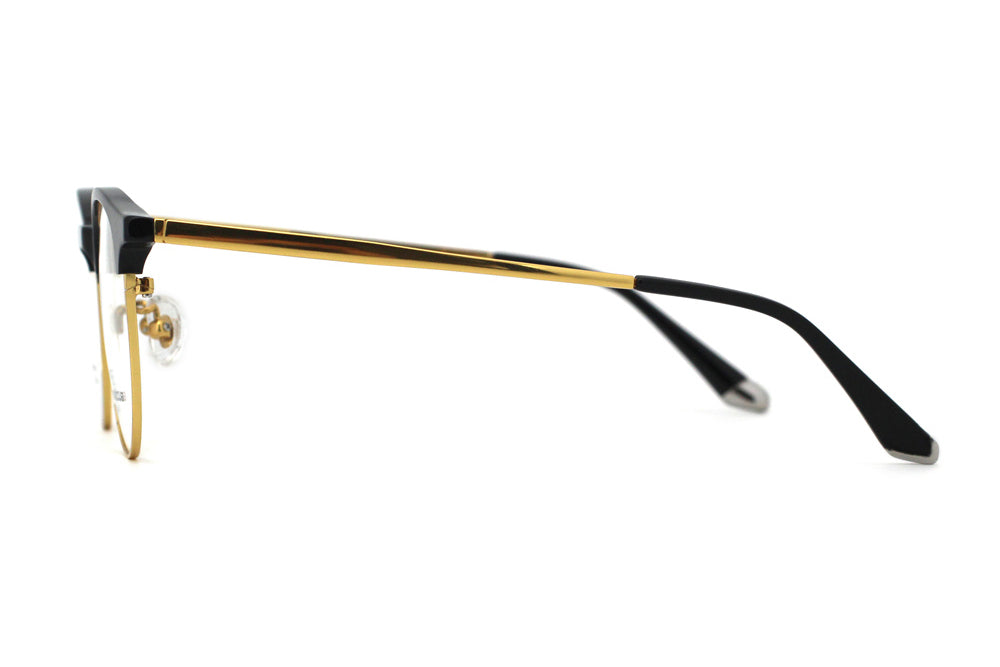 Jet Black with Polished Gold