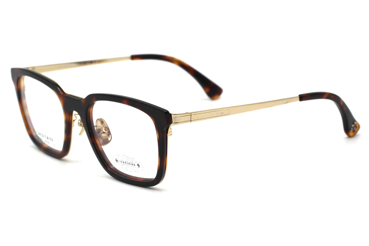 Oak Barrel with Polished Gold