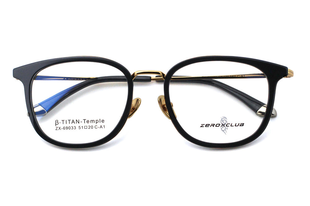 Jet Black with Polished Gold