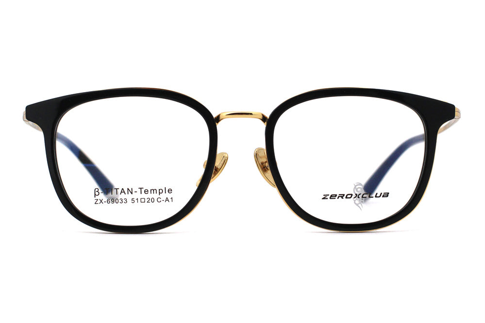 Jet Black with Polished Gold