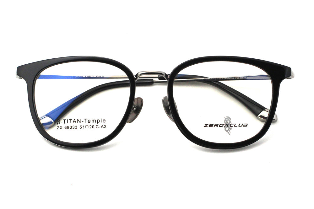 Jet Black with Polished Silver