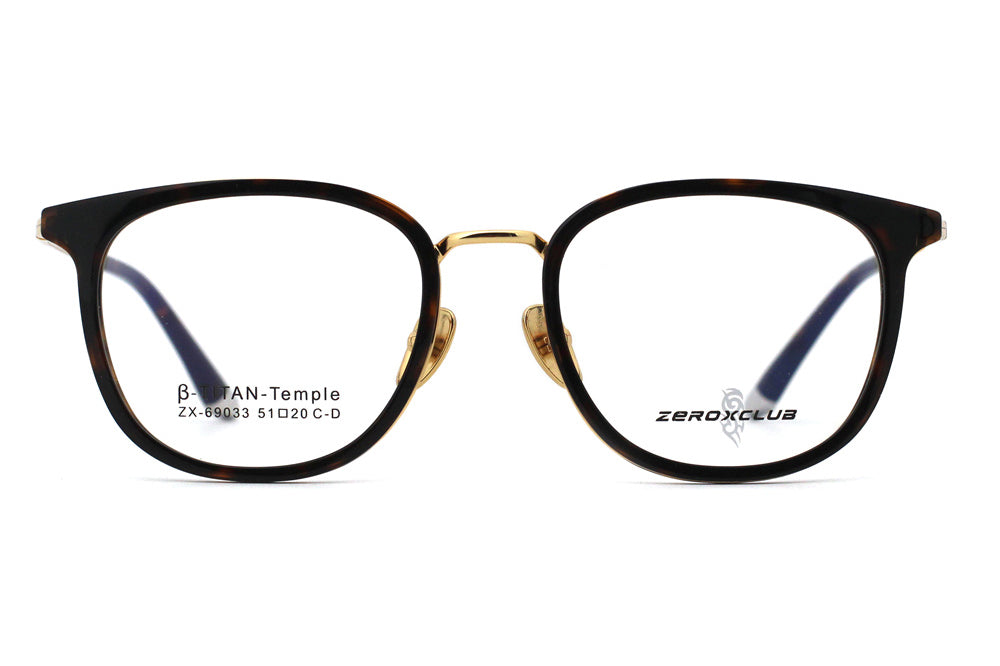 Whiskey Tortoise with Polished Gold