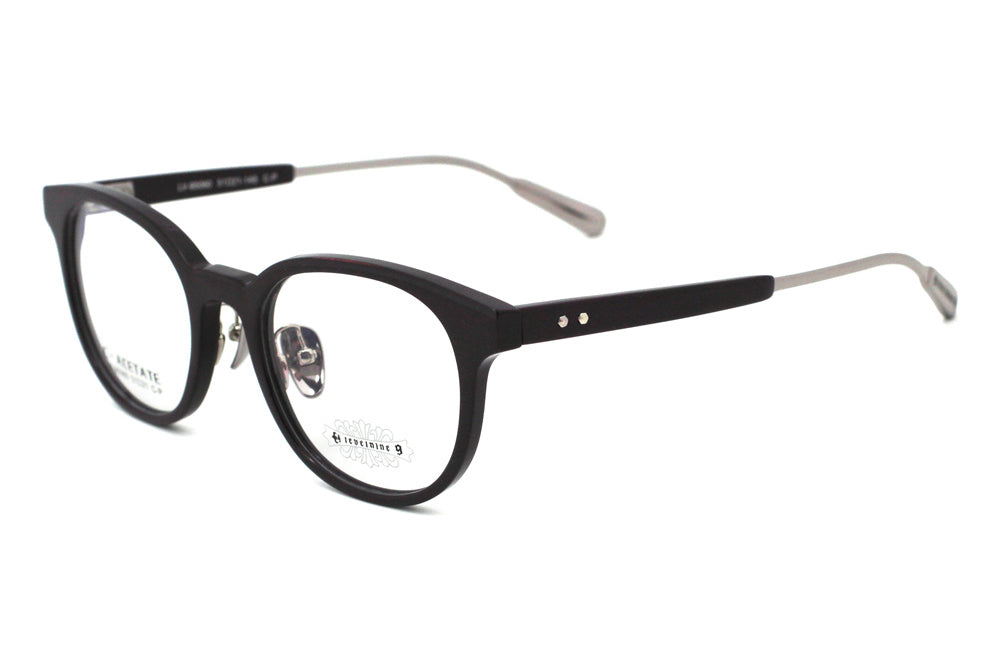 Jet Black with Polished Silver