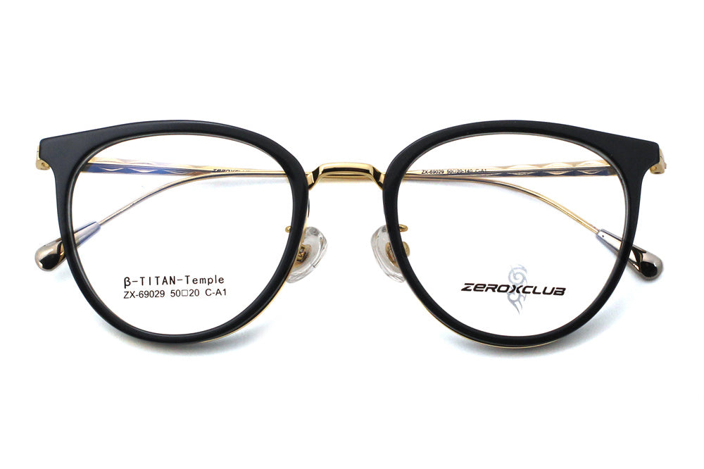 Jet Black with Polished Gold