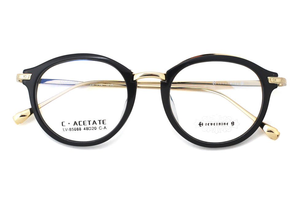 Jet Black with Polished Gold