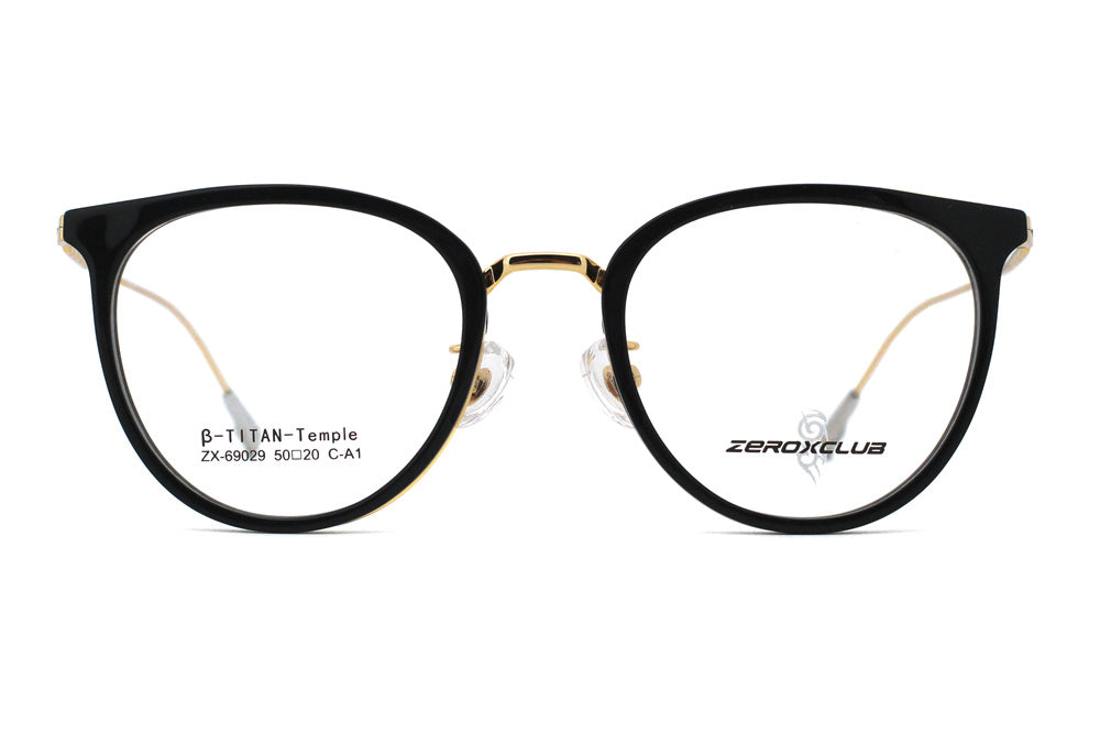 Jet Black with Polished Gold