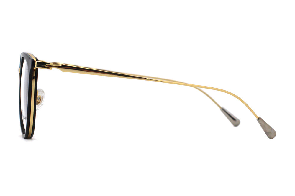 Jet Black with Polished Gold