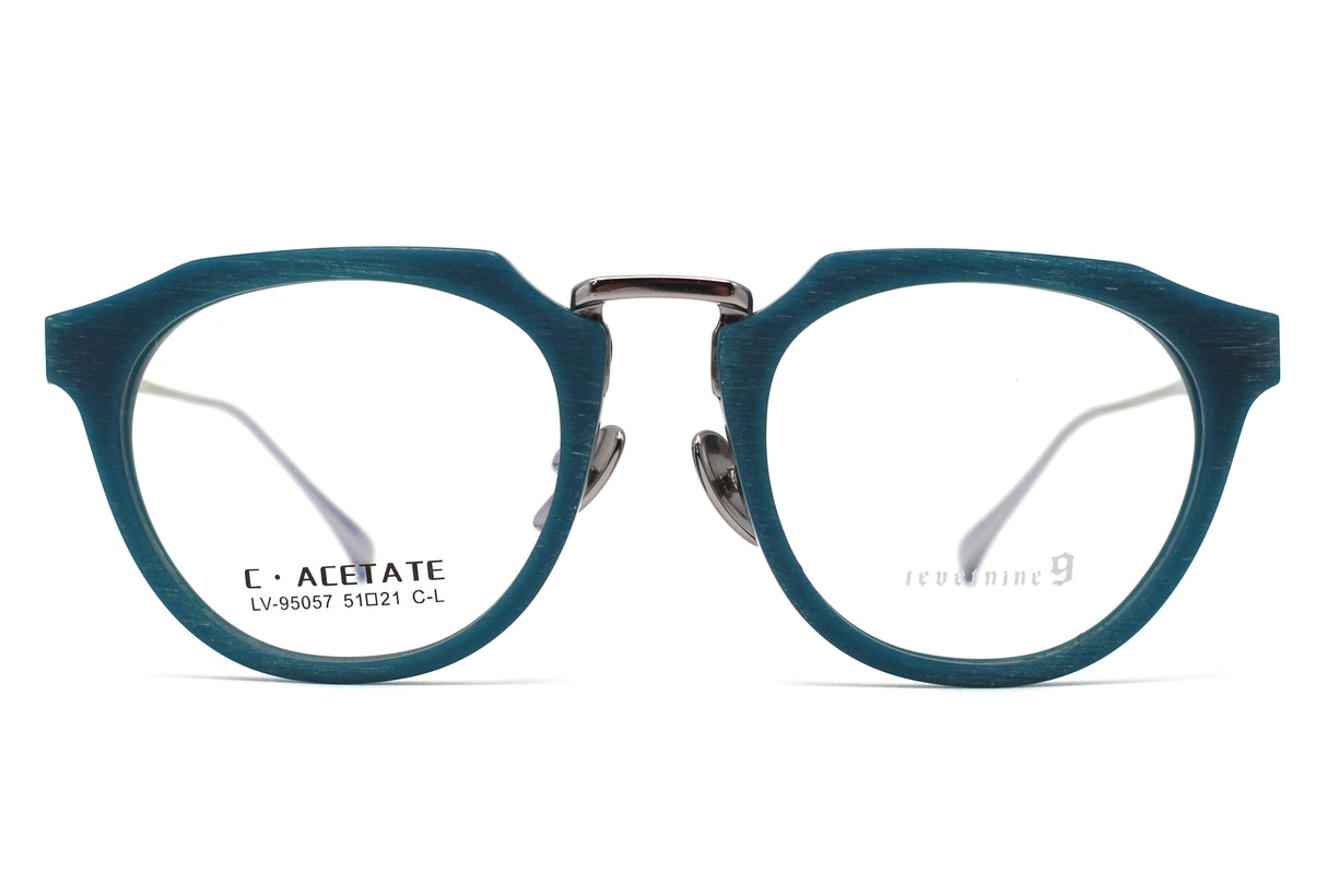 Carolina Blue with Polished Silver