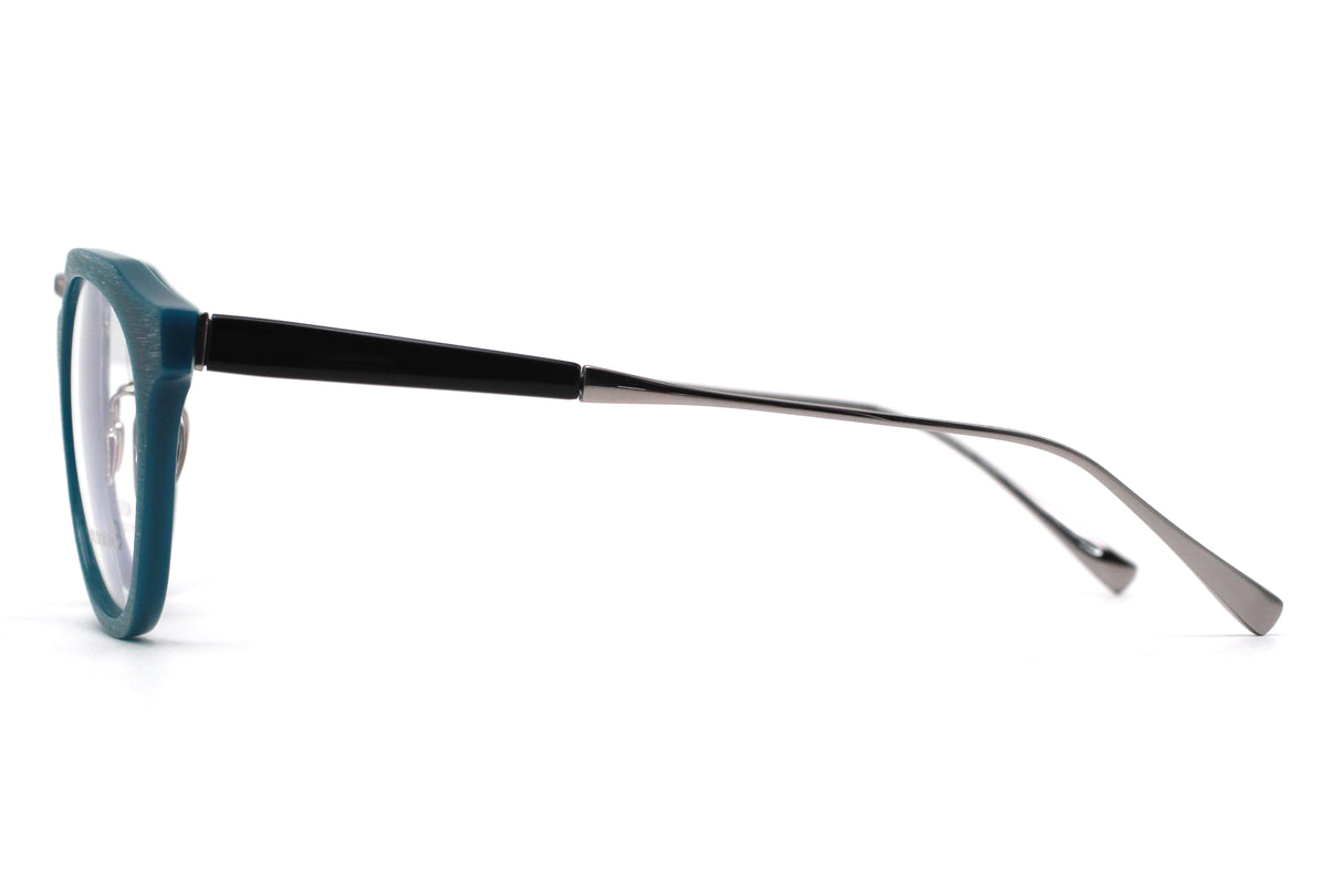 Carolina Blue with Polished Silver