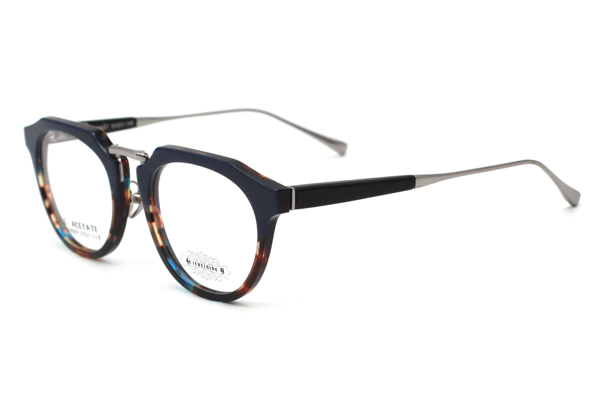 Tide Pool Tortoise with Polished SIlver