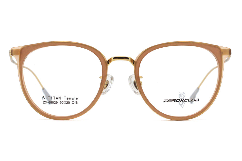 Caramel Crystal with Polished Gold