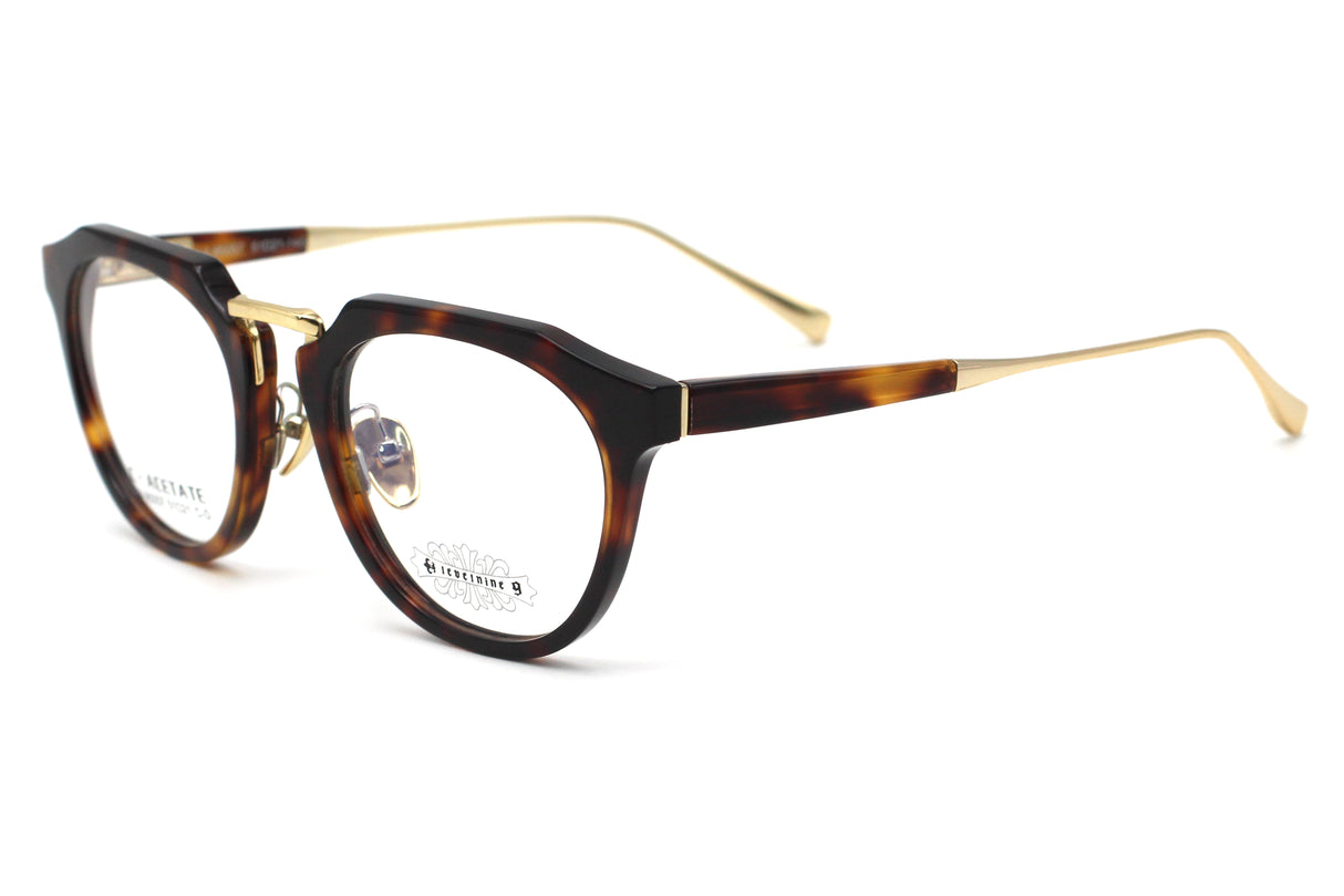 Rye Tortoise with Polished Gold