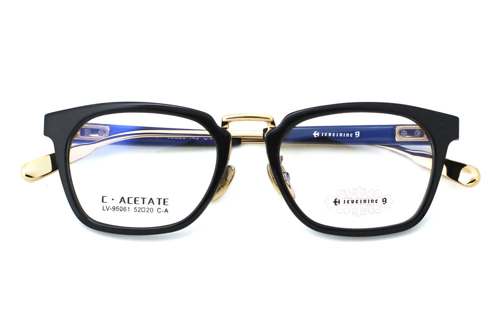 Jet Black with Polished Gold