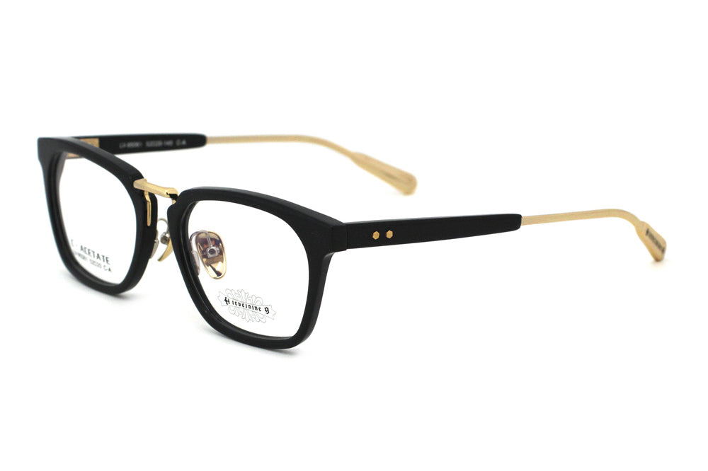 Jet Black with Polished Gold