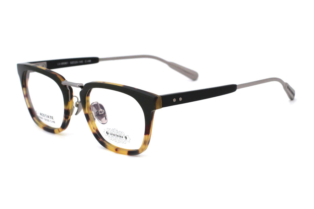 Striped Sassafras Tortoise with Polished Silver