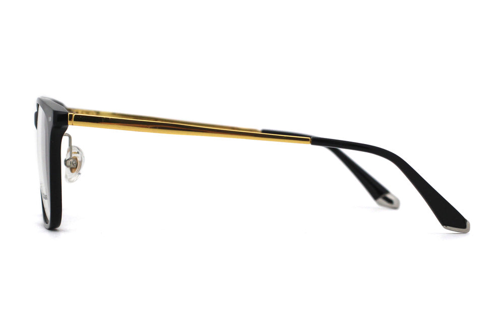 Jet Black with Polished Gold