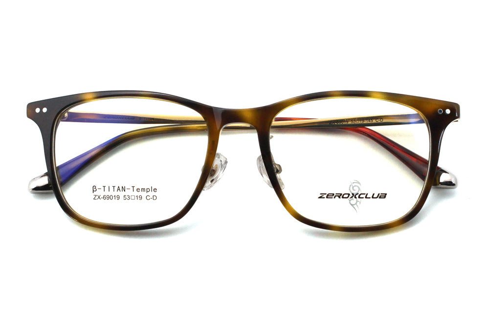 Woodgrain Tortoise with Polished Gold