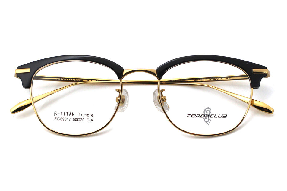 Jet Black with Polished Gold