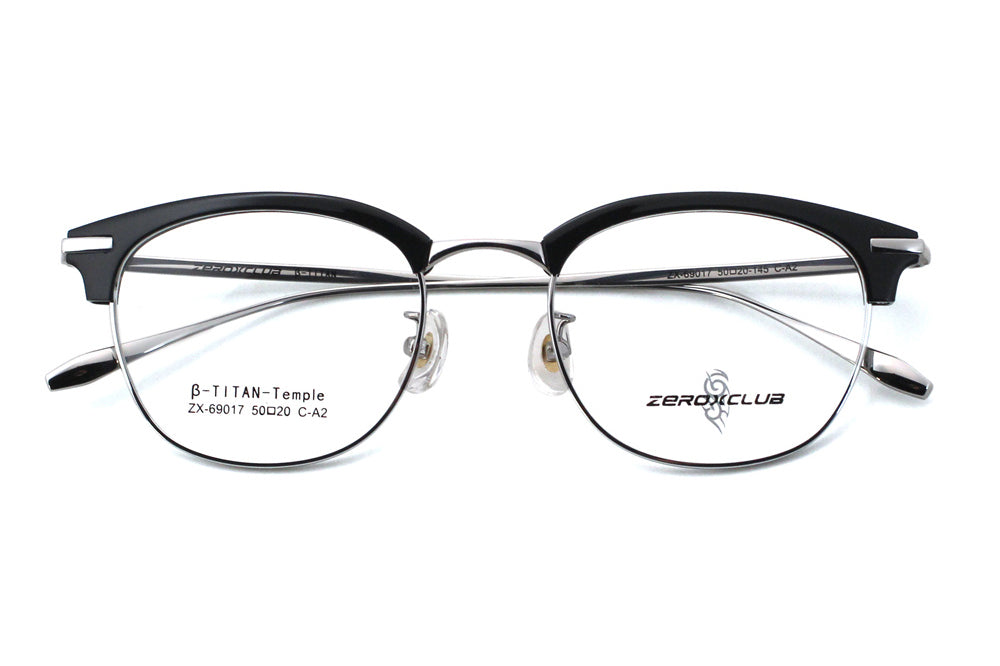 Jet Black with Polished Silver