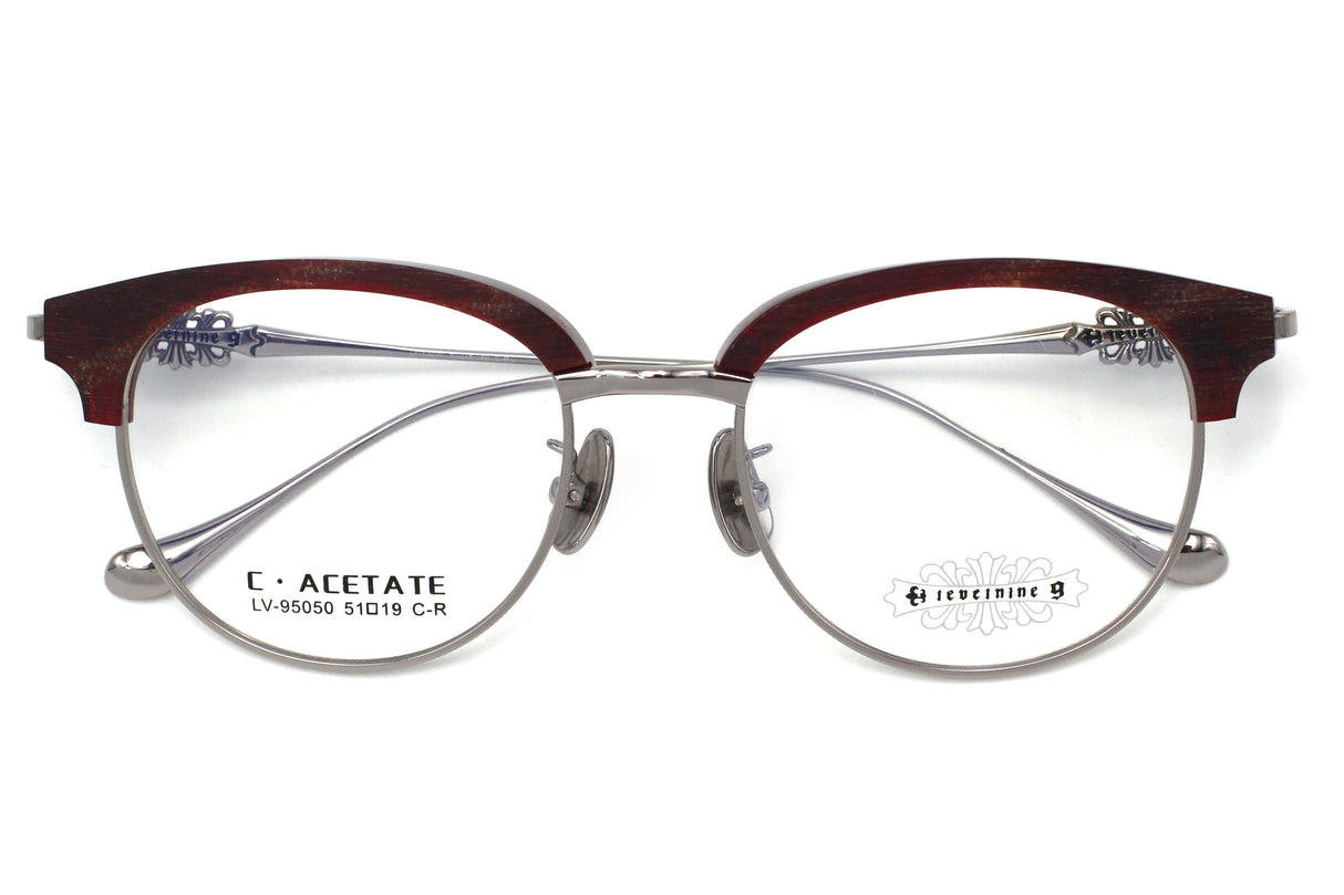 Candied Berry Matte with Polished Silver