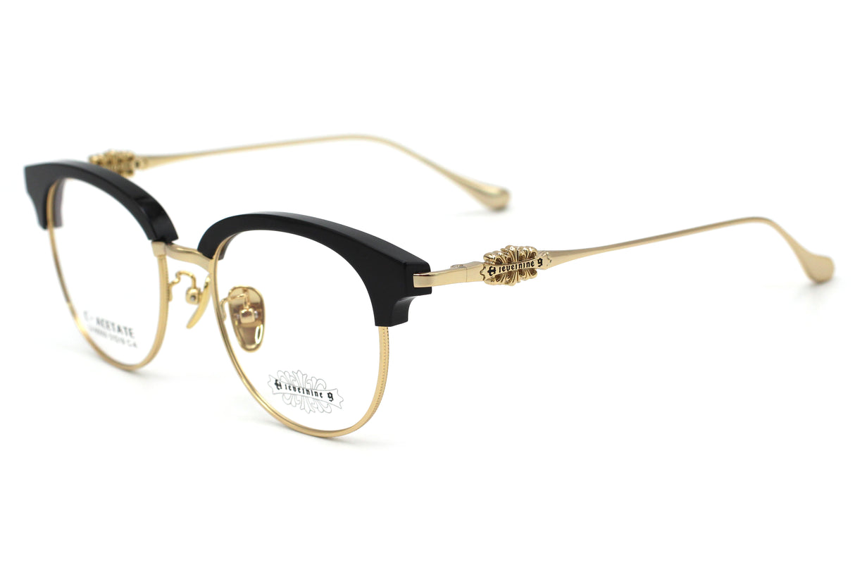 Jet Black with Polished Gold