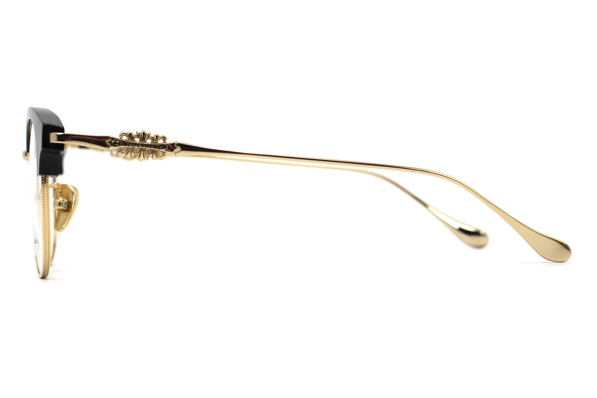 Jet Black with Polished Gold