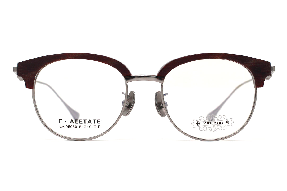 Candied Berry Matte with Polished Silver