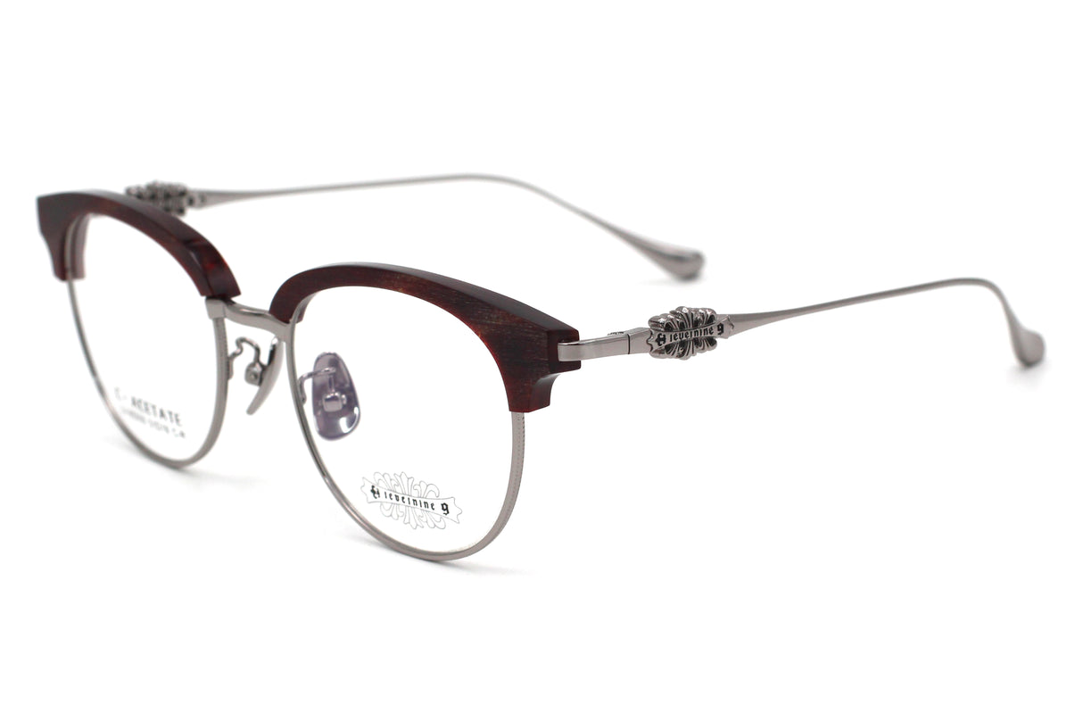 Candied Berry Matte with Polished Silver