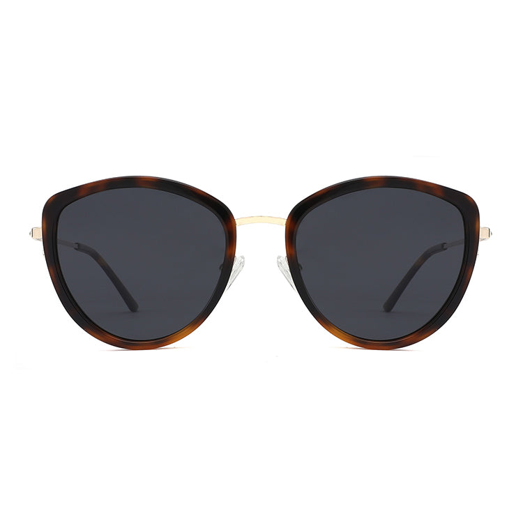 Whiskey Tortoise with Polished Gold