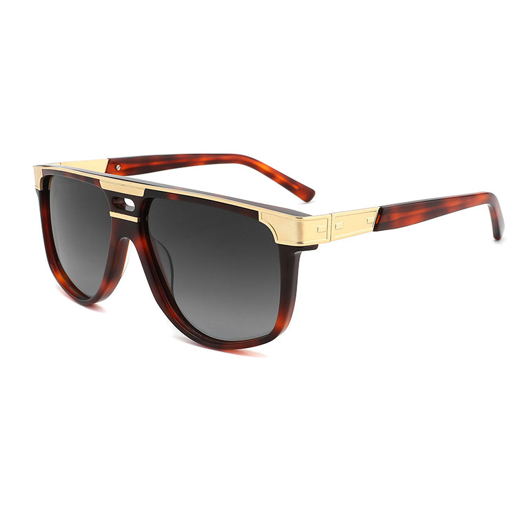 Berry Tortoise with Polished Gold