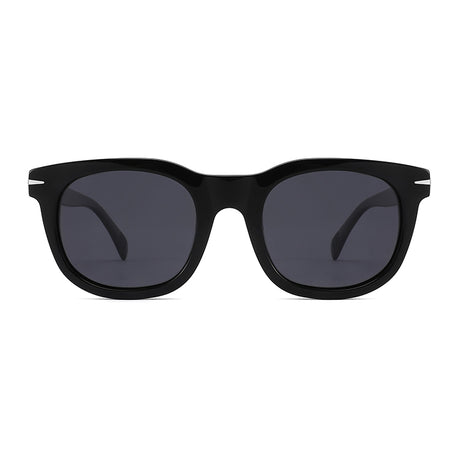 Jet Black with Polished Silver